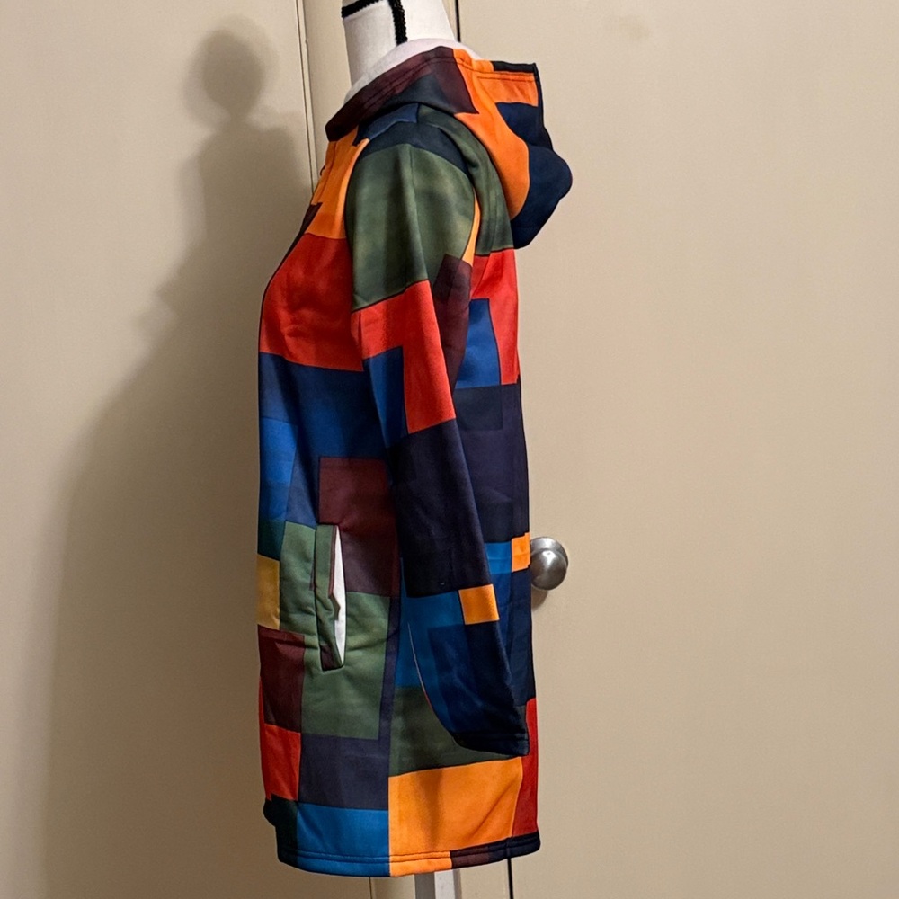 Multicolor Patchwork Utility Jacket S - Picture 5 of 8